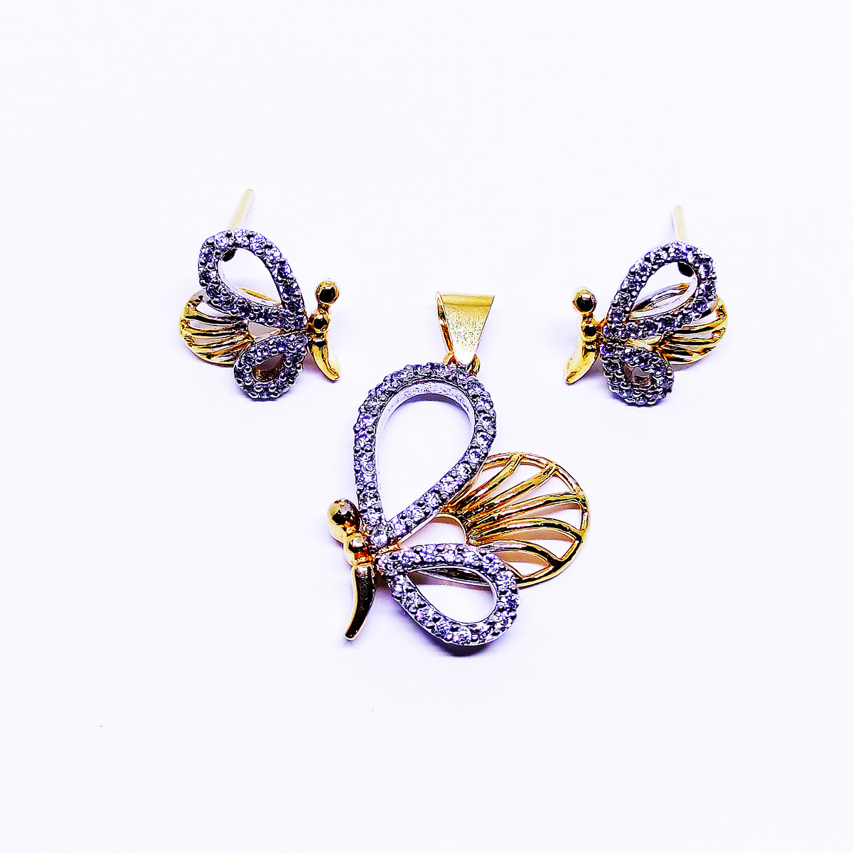 JOOGNOO - Firefly inspired Pendant with Earrings